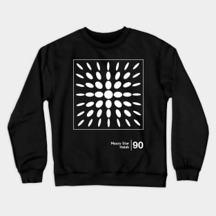 Halah - Minimalist Style Graphic Design Crewneck Sweatshirt